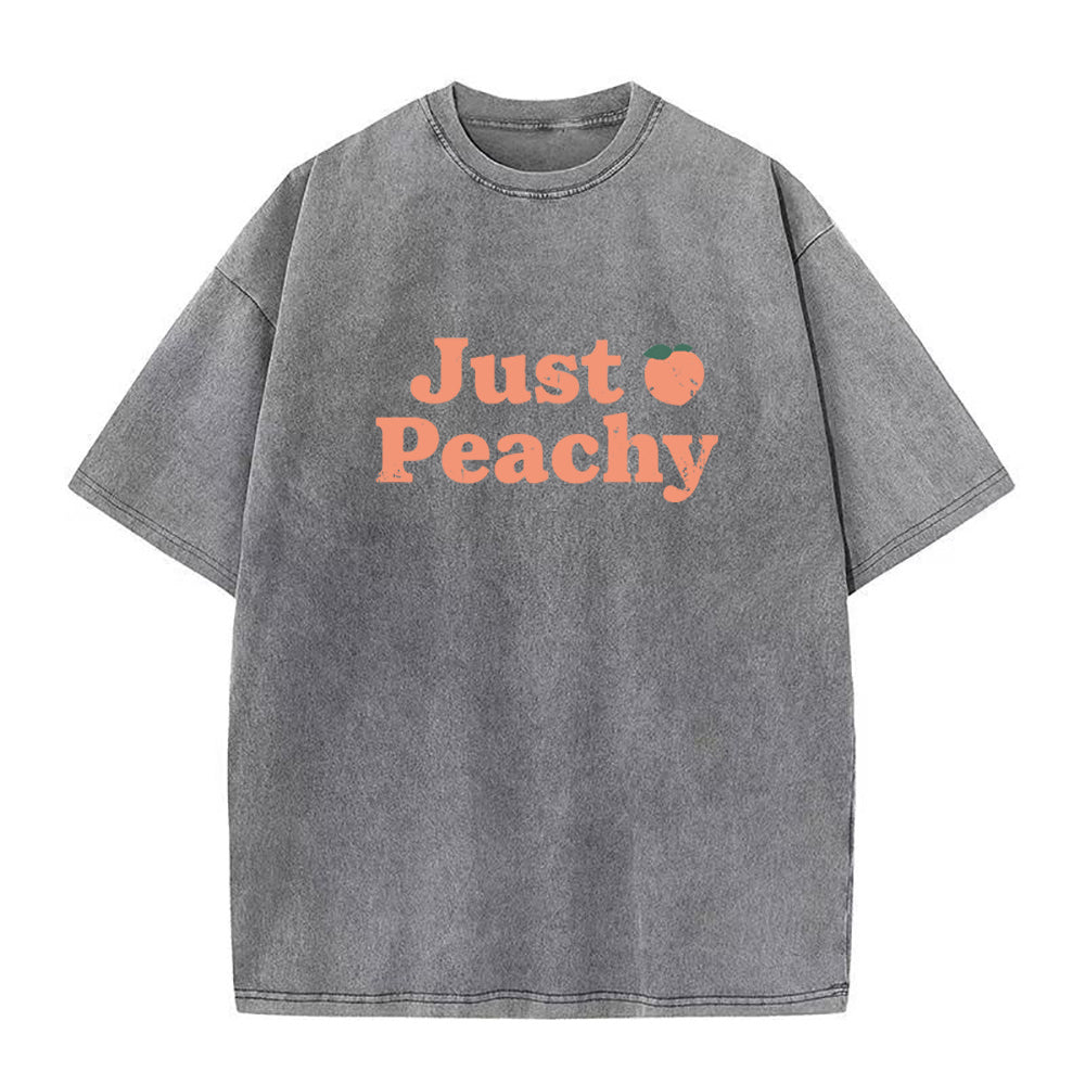 ジャストピーチ ユニセックスTシャツ