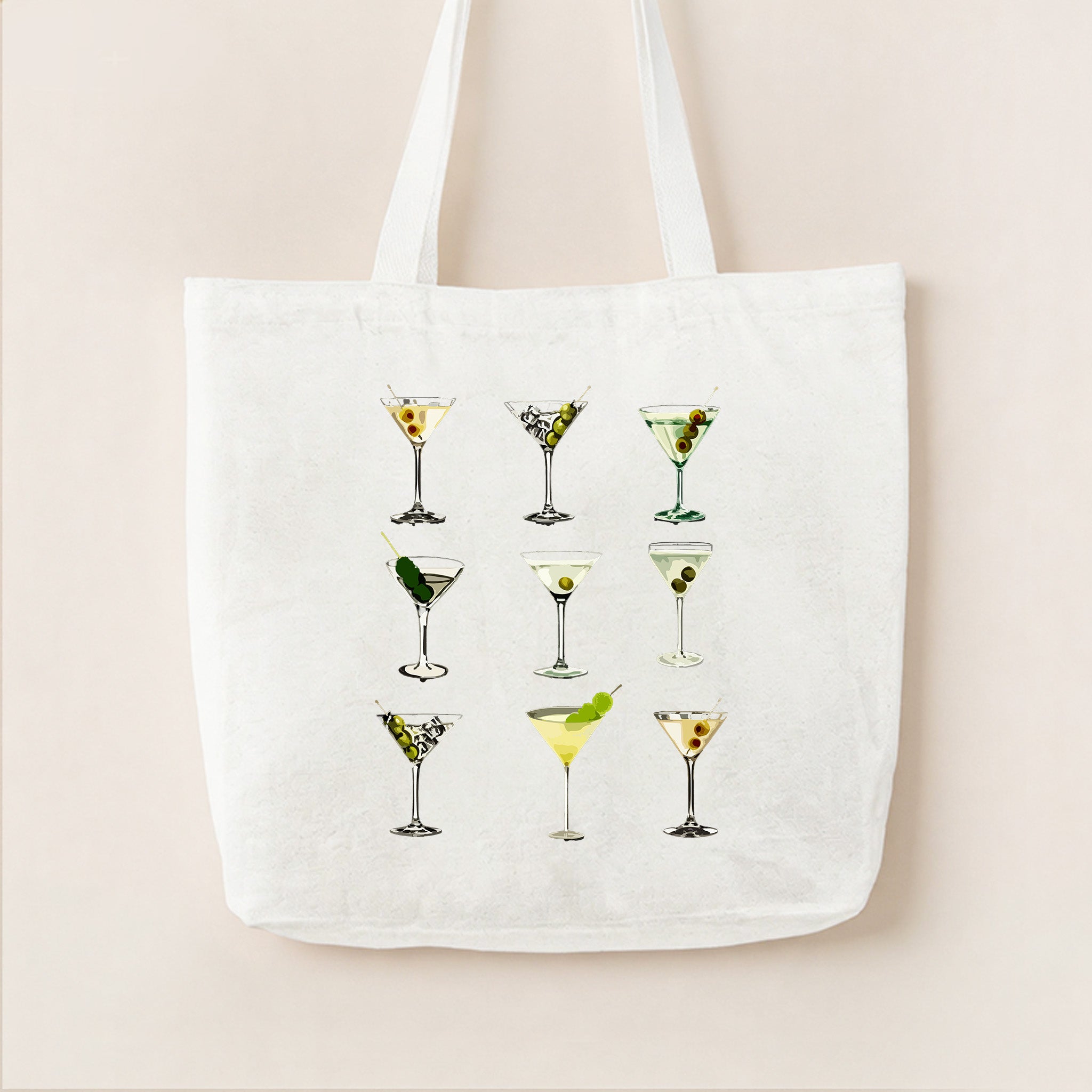 Dirty Martini Canvas Tote Bag