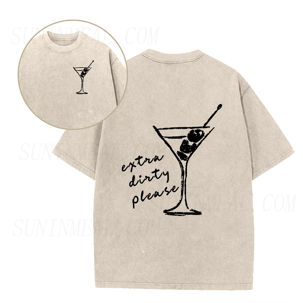 Extra Dirty Martini Please Unisex Tee