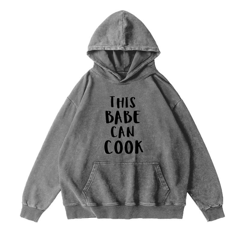 this babe can bake Unisex Hoodie