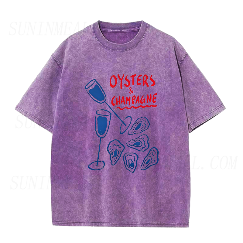Oysters & Champagne Unisex Tee
