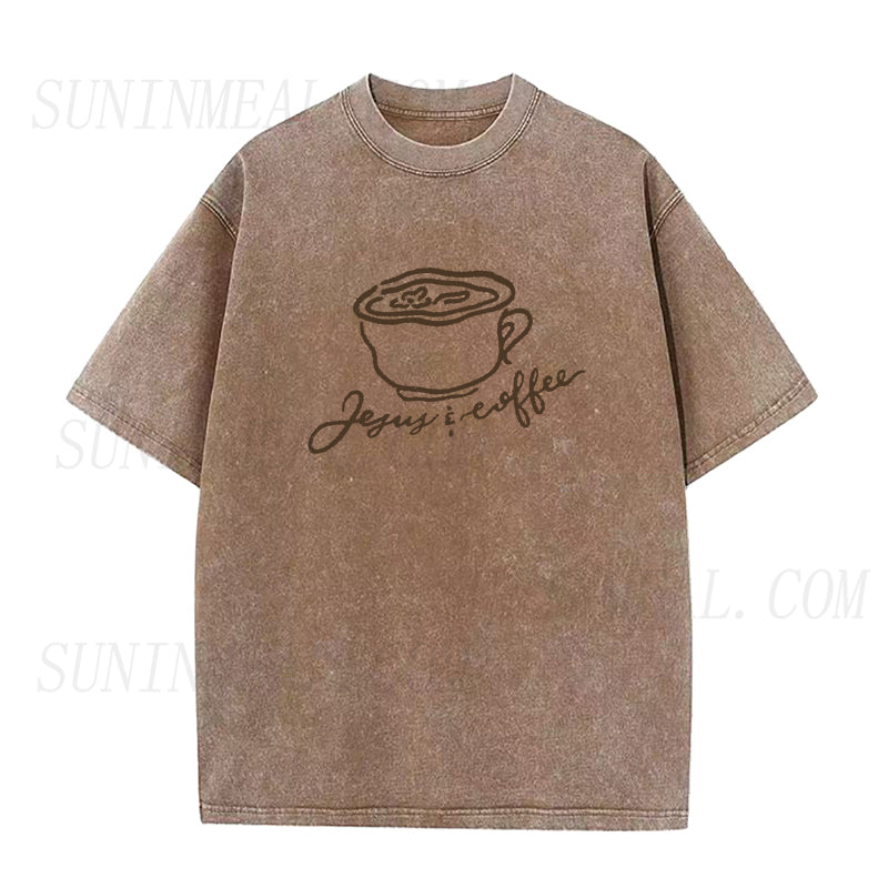 Jesus & Coffee Unisex Tee