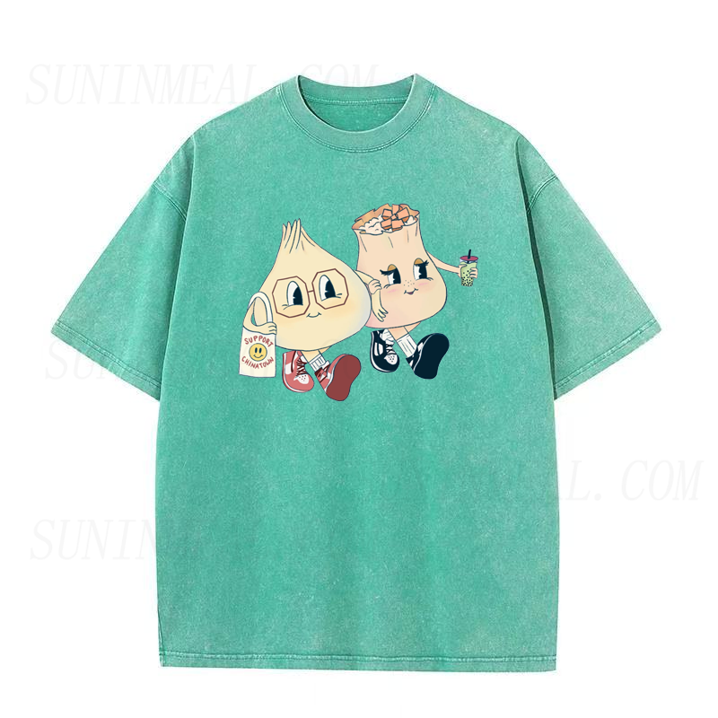 Support Chinatown Soup Dumpling and Shu Mai Unisex Tee