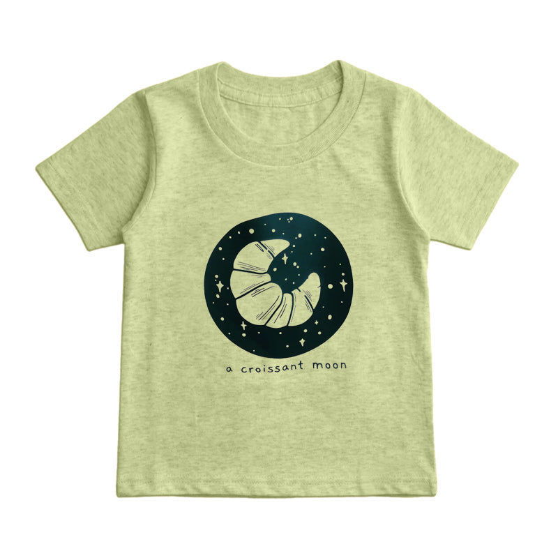 Croissant Moon Kids T-Shirt
