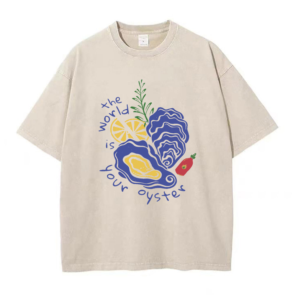 the world is your Oyster  Unisex Tee