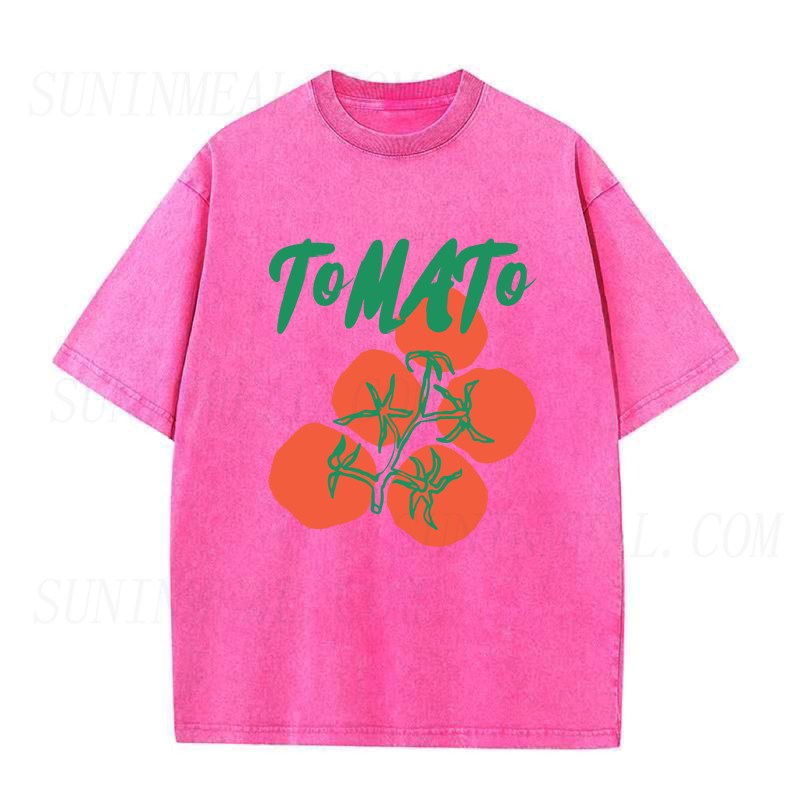 トマト ユニセックス Tシャツ