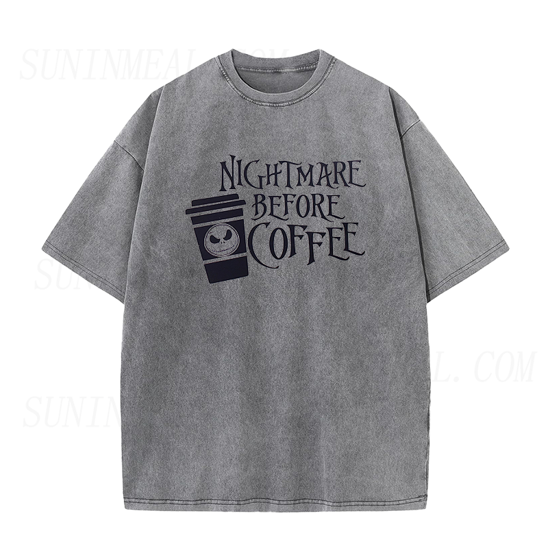 Nightmare Before Coffee Unisex Tee
