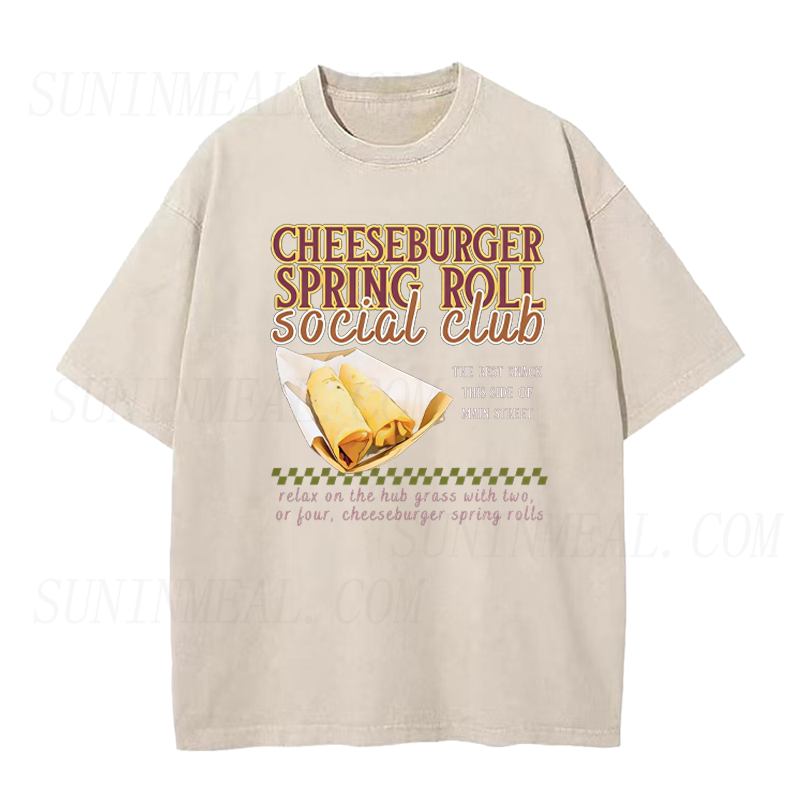 Cheeseburger Spring Roll Magic Kingdom Unisex Tee