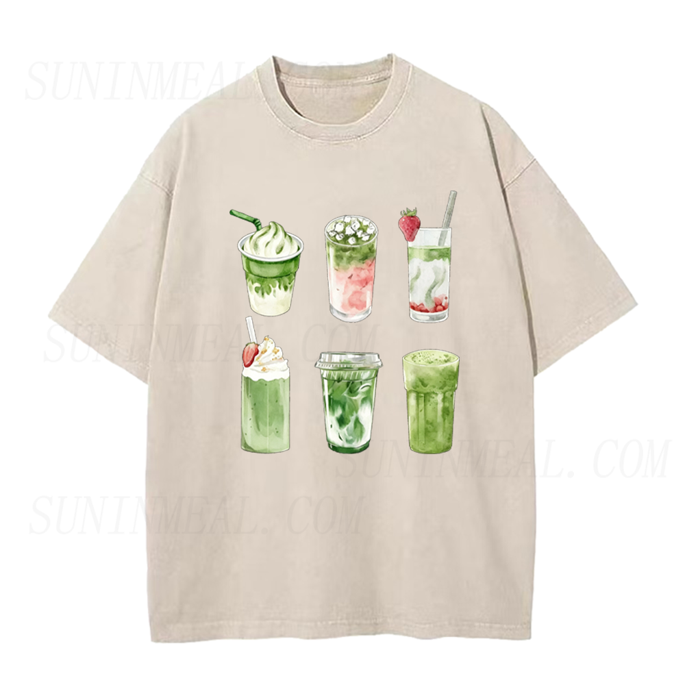 Matcha Drinks Collection Unisex Tee