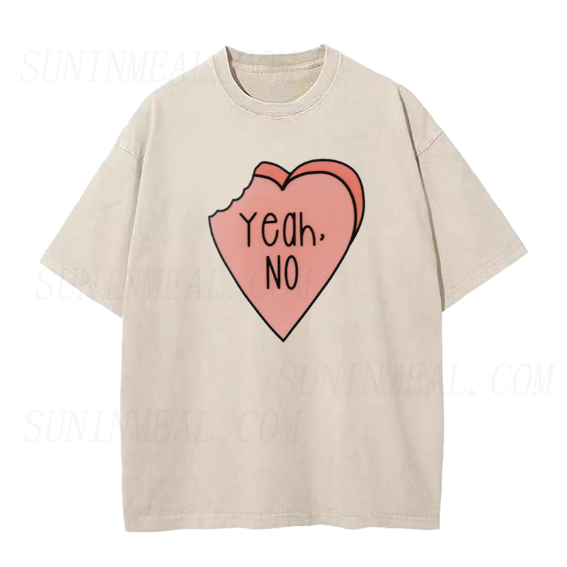 Yeah, No Conversation Heart Tee