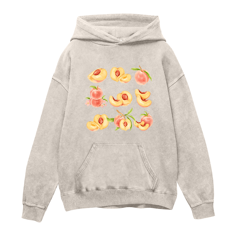 Peach Fruit Unisex Hoodie