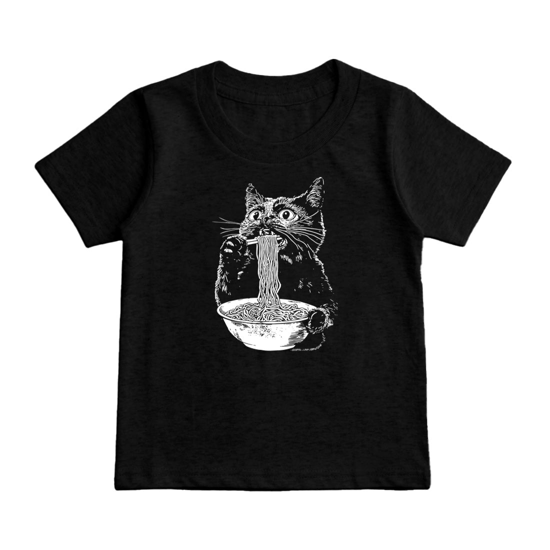 Noodle Cat  Kids T-Shirt