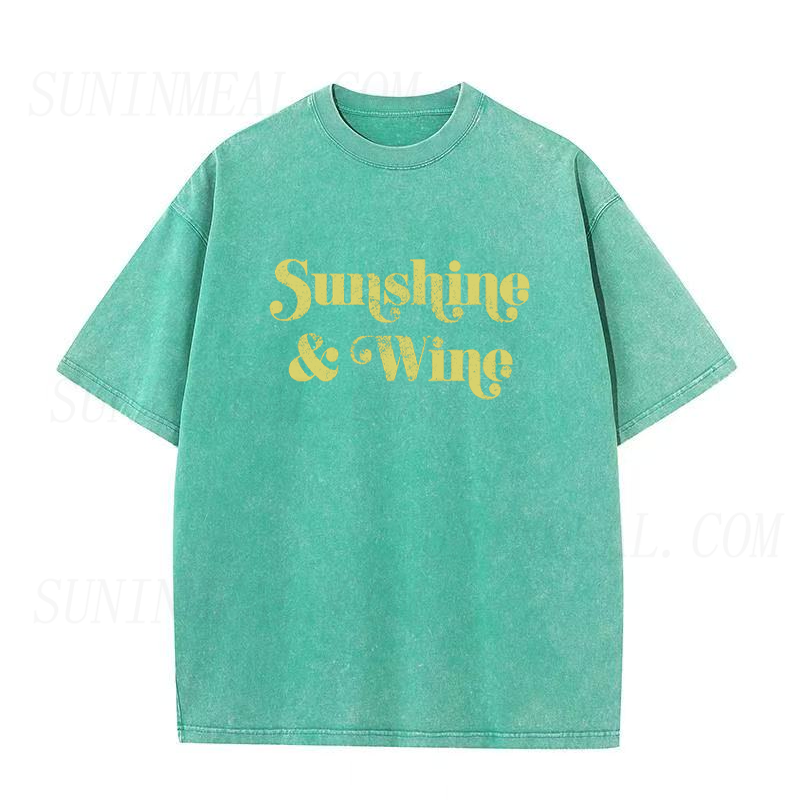 Sunshine & Wine Unisex Tee