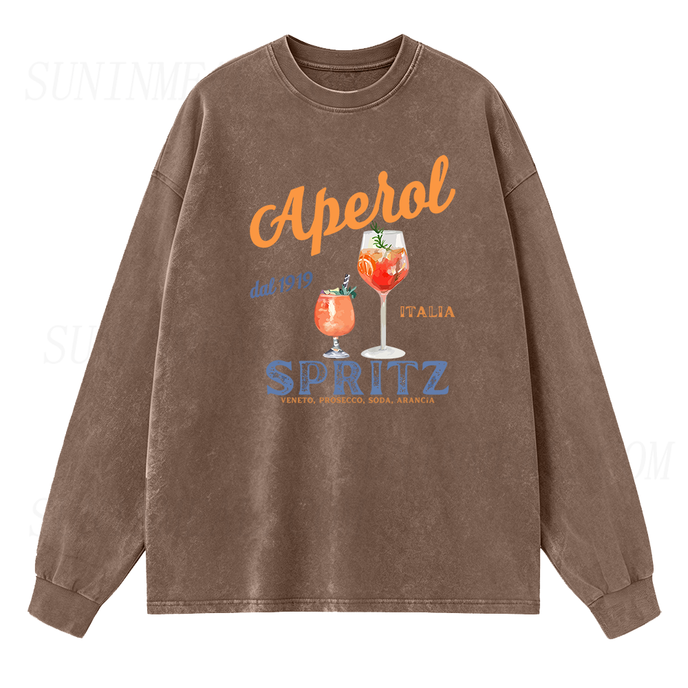 Aperol Spritz Long Sleeve Unisex Tee