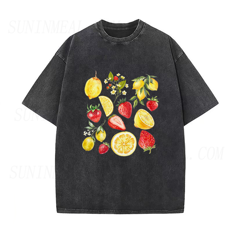 Lemon Strawberry Unisex Tee