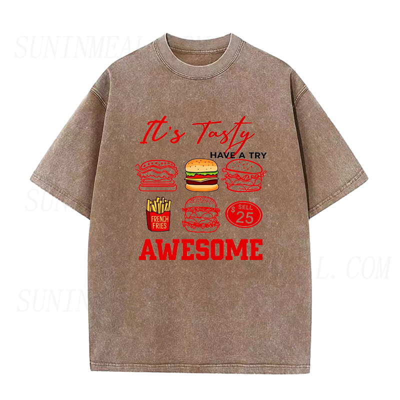 It's Tasty Burger & Fries Unisex Tee