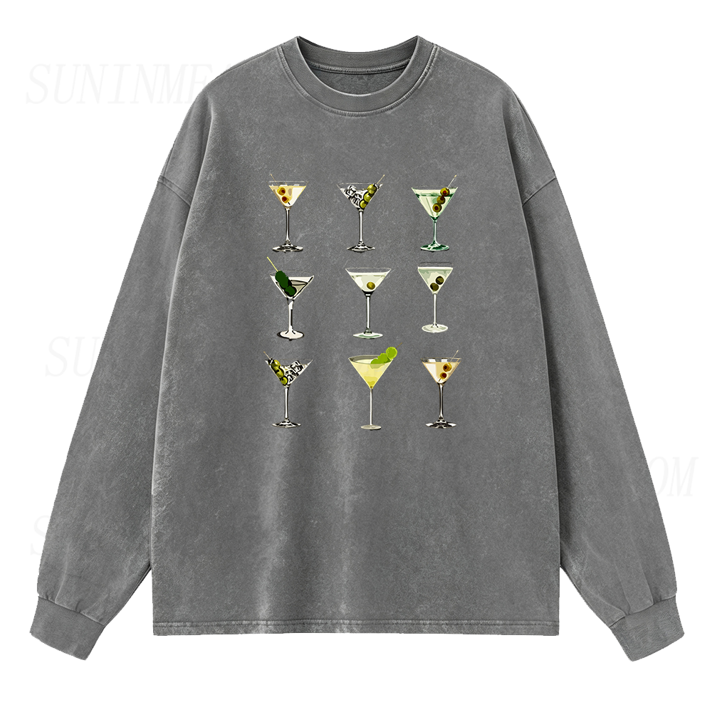 Dirty Martini Long Sleeve Unisex Tee