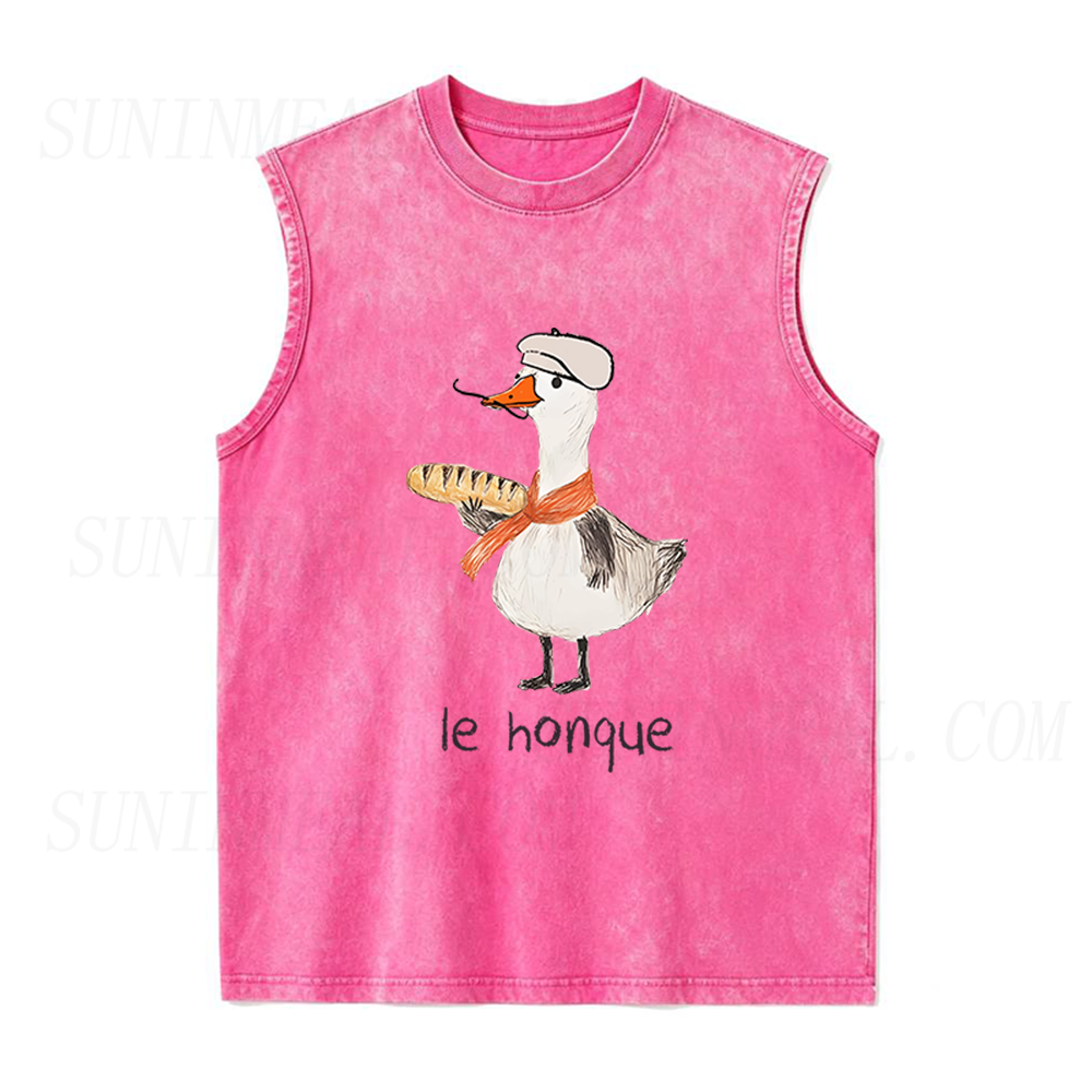 French Goose Unisex Tank Top