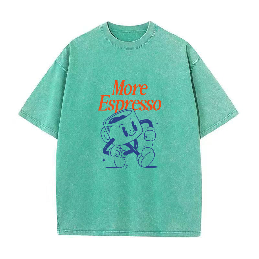 モア・エスプレッソ・レス・デプレッソ ユニセックスTシャツ