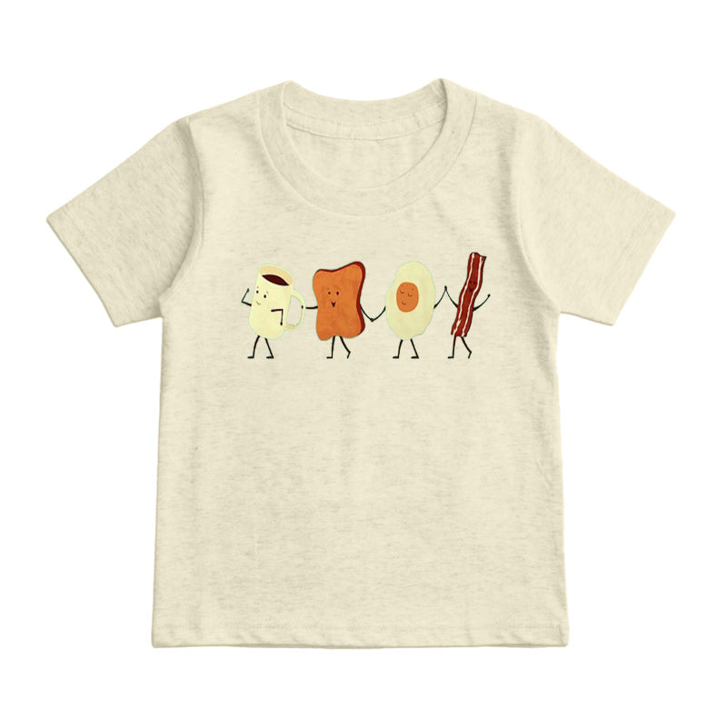 Let's All Go And Have Breakfast Kids T-Shirt