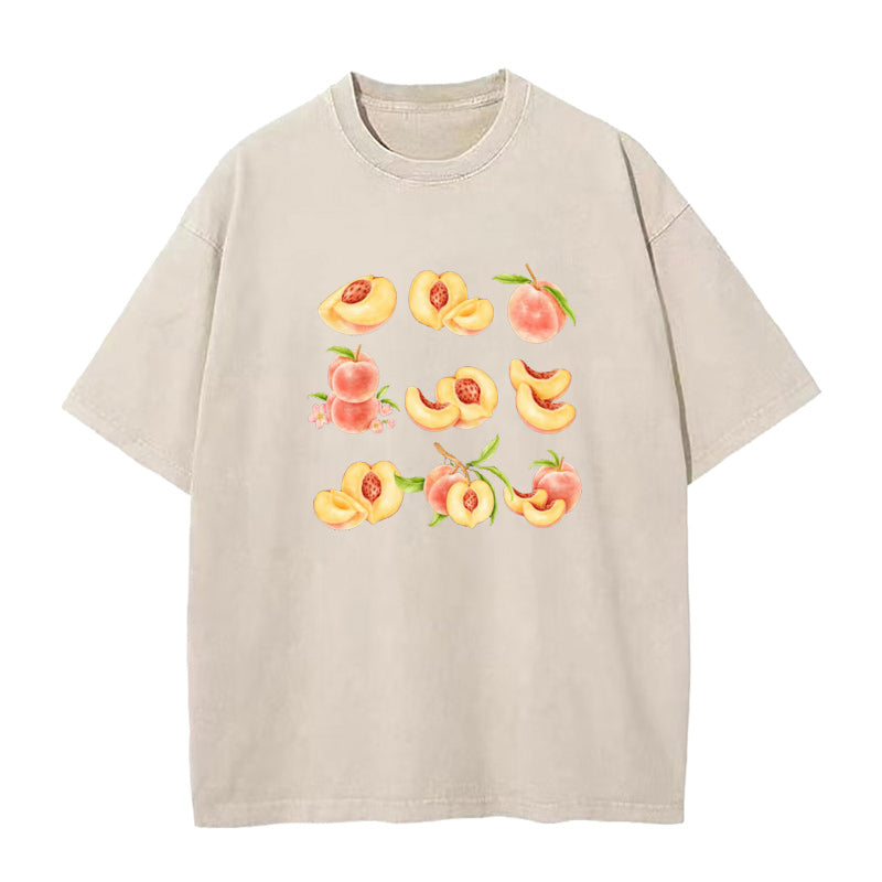 Peach Fruit Unisex Tee
