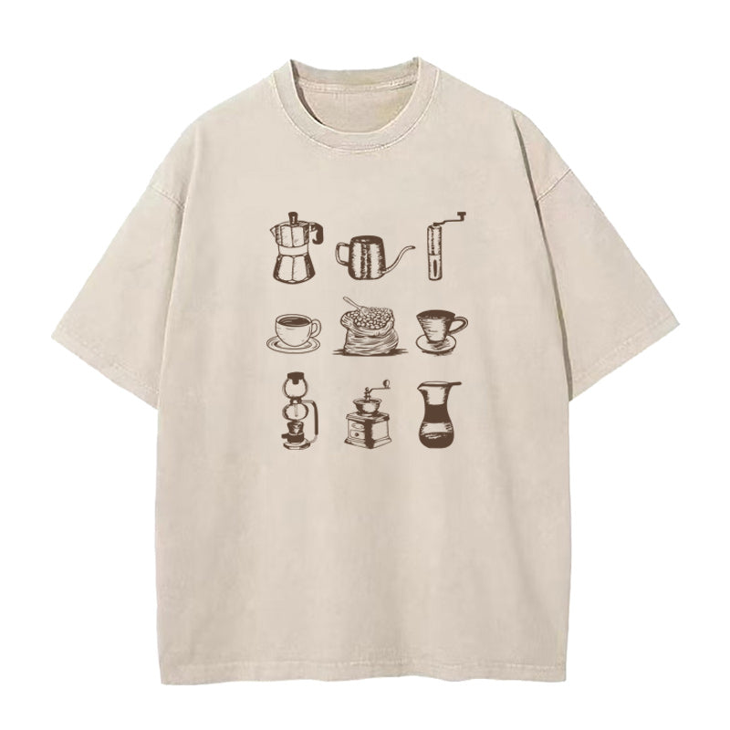 コーヒーラバー ユニセックスTシャツ