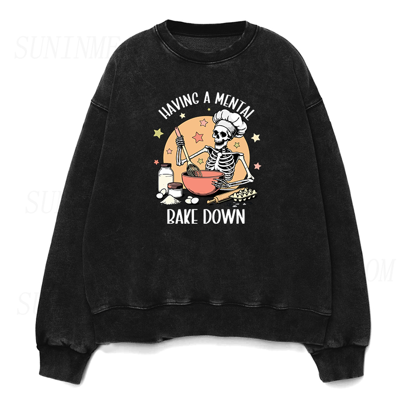 Having A Mental Bake Down Unisex Crewneck Sweatshirt