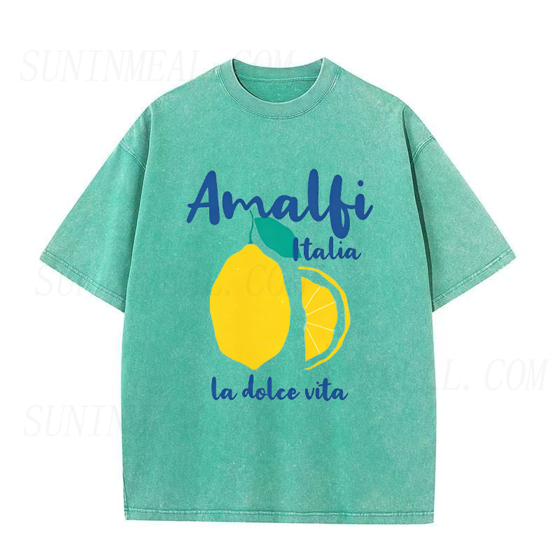 Amalfi Italy Lemon Unisex Tee