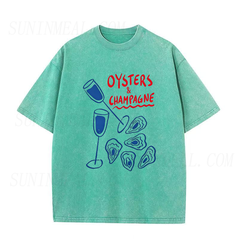 Oysters & Champagne Unisex Tee