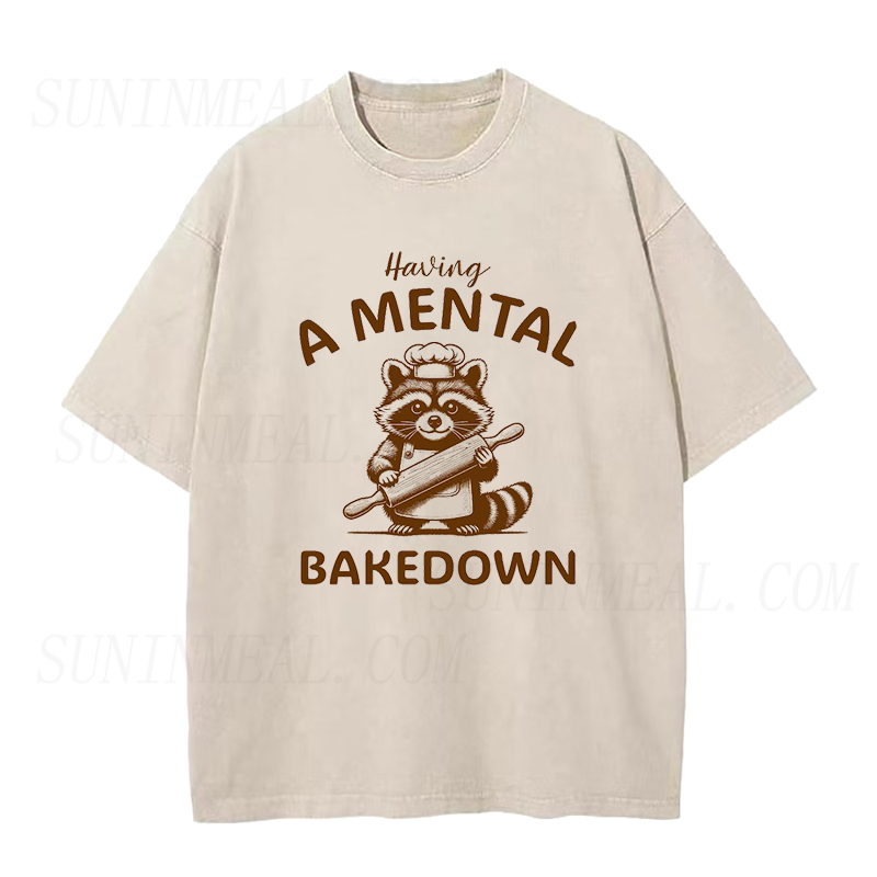 Raccoon Mental Unisex Tee