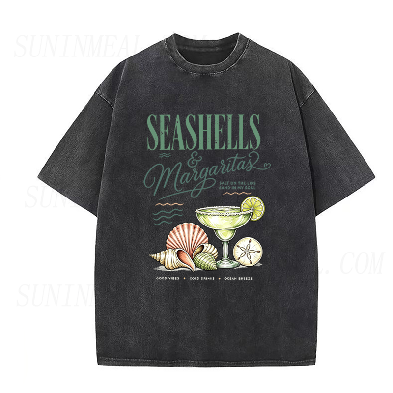 Seashells & Margaritas Unisex Tee