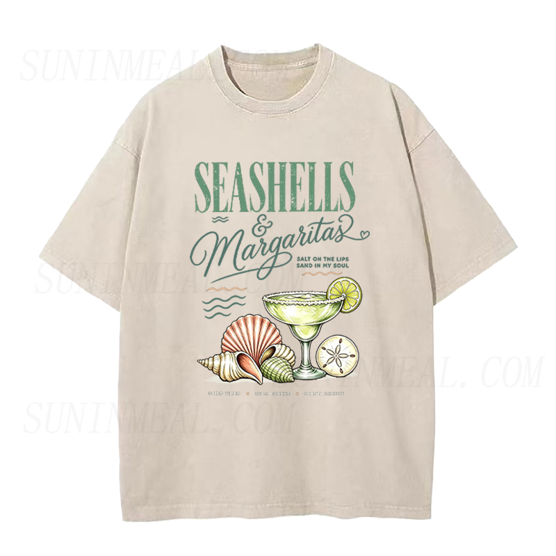Seashells & Margaritas Unisex Tee