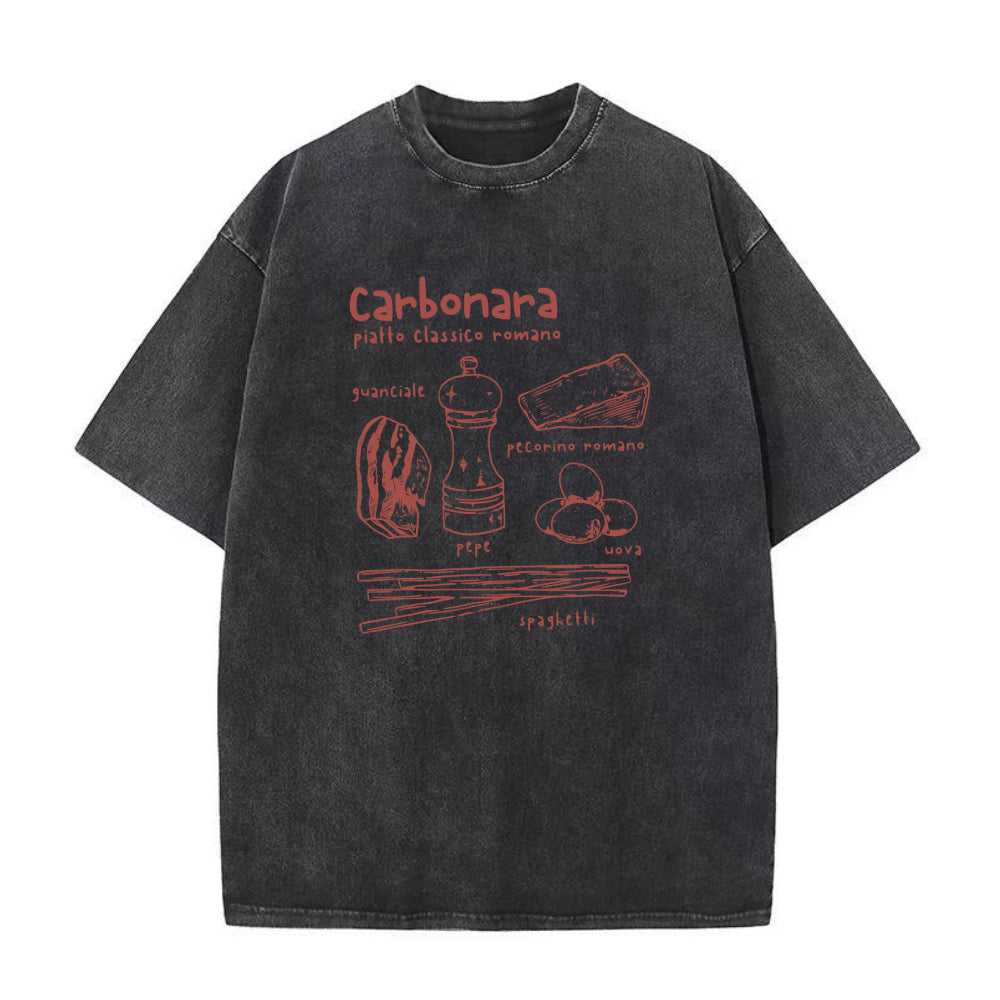 Carbonara Roma Pasta Unisex Tee