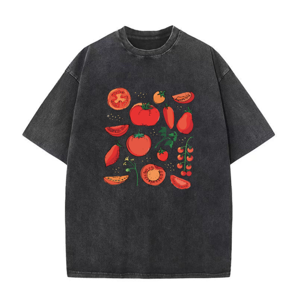 トマト ユニセックス Tシャツ