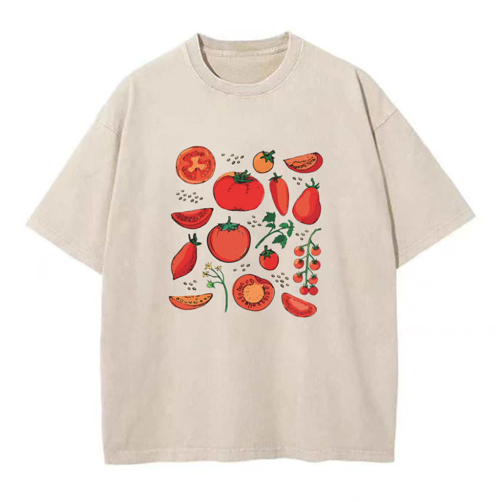 トマト ユニセックス Tシャツ
