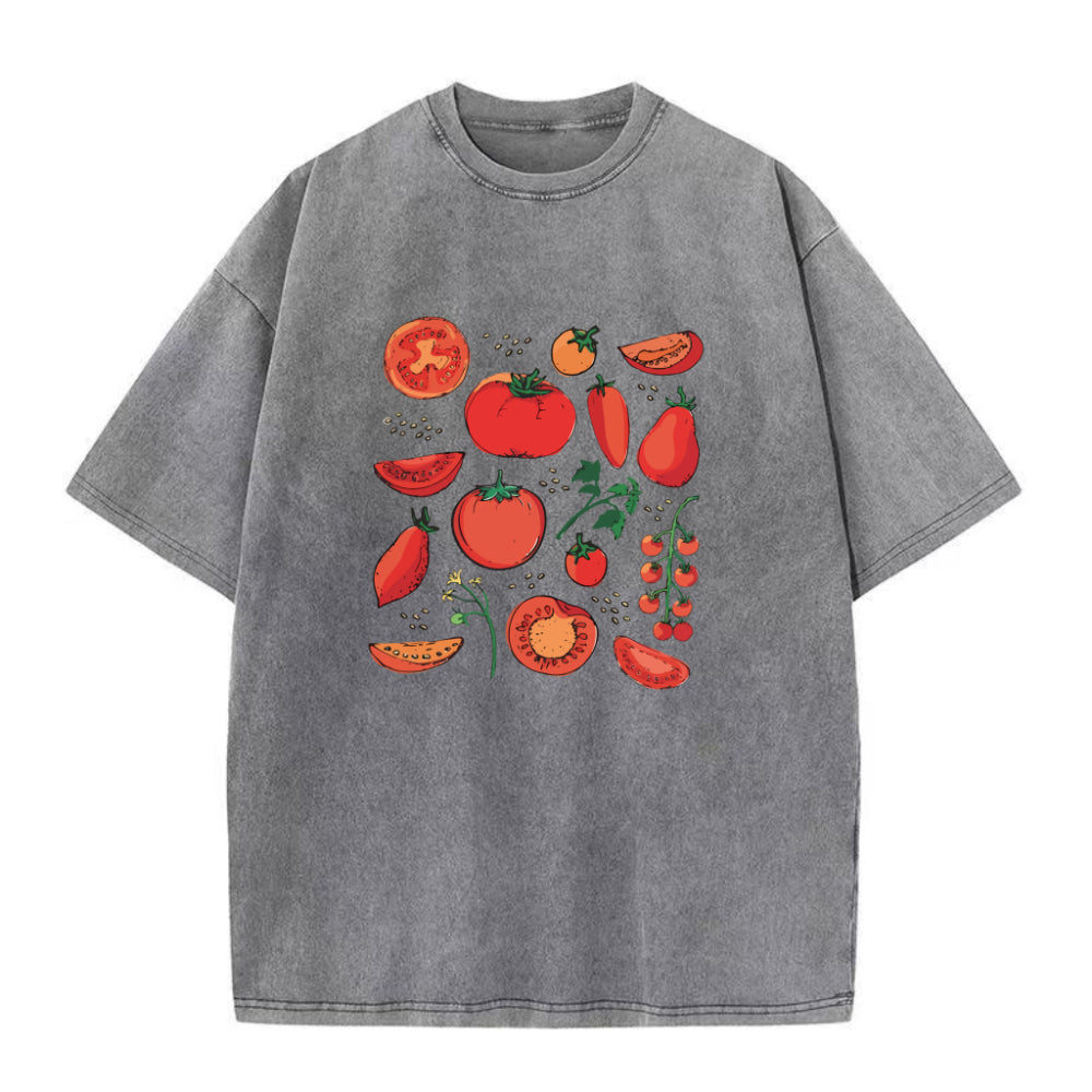 トマト ユニセックス Tシャツ