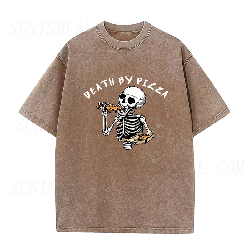 Death By Pizza Unisex Tee