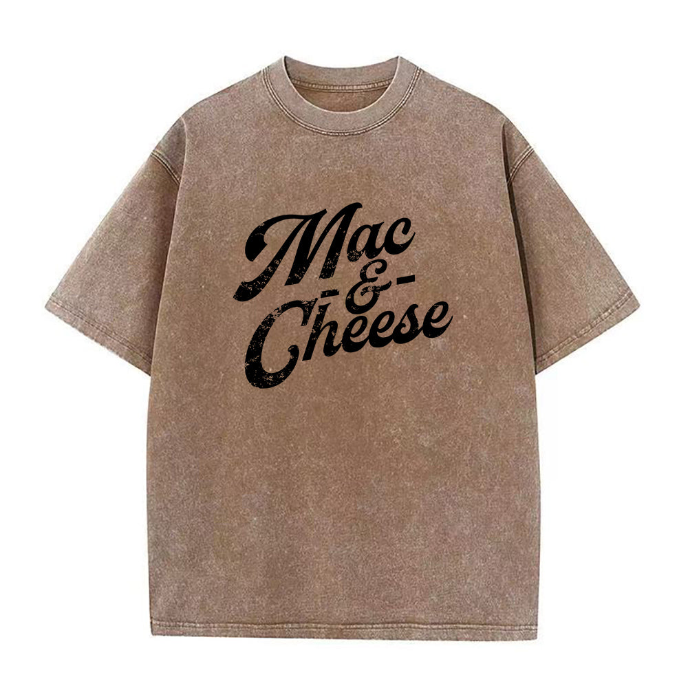 マカロニ＆チーズ ユニセックスTシャツ