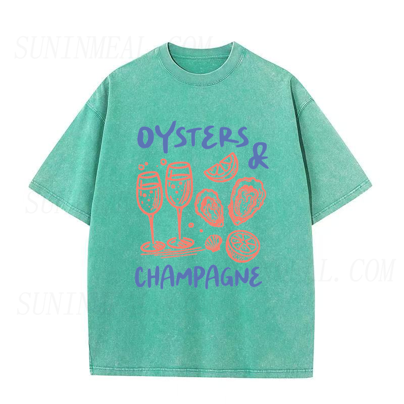 Oysters & Champagne Unisex Tee