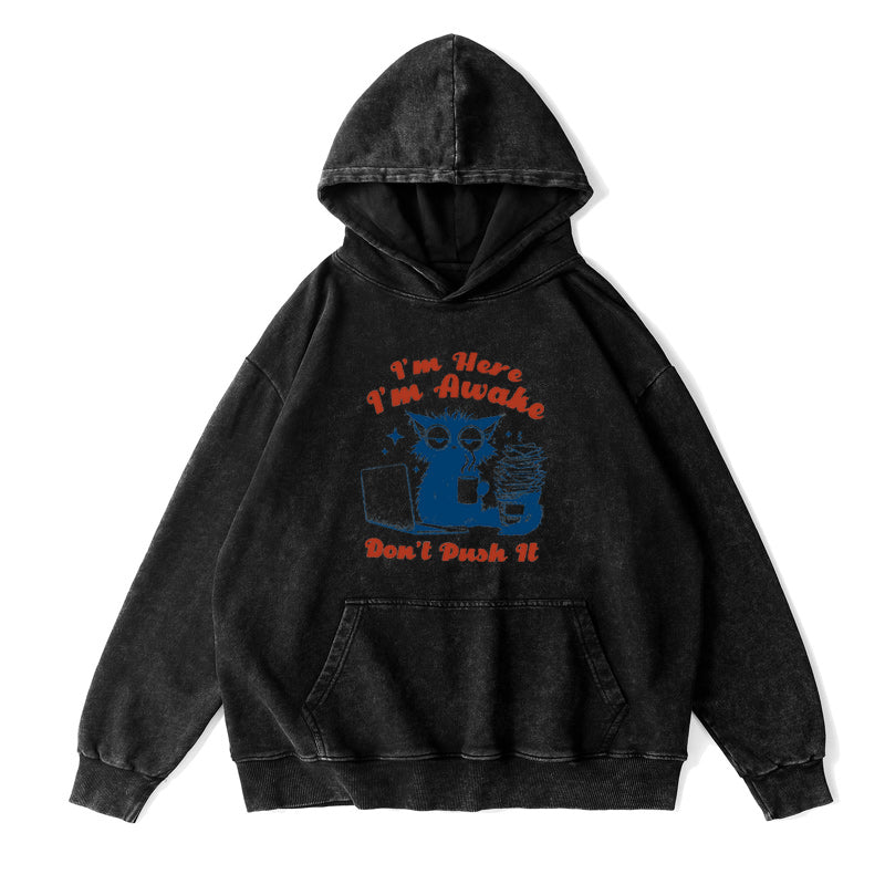 Funny Cat Coffee Unisex Hoodie