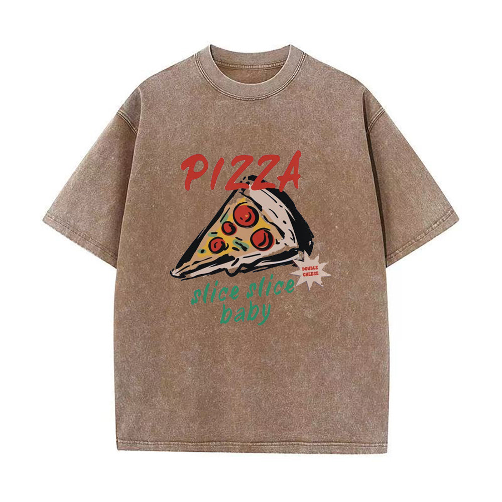 ピザスライス スライス ベビー ユニセックス Tシャツ
