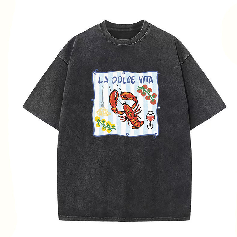 Lobster Beach Unisex Tee
