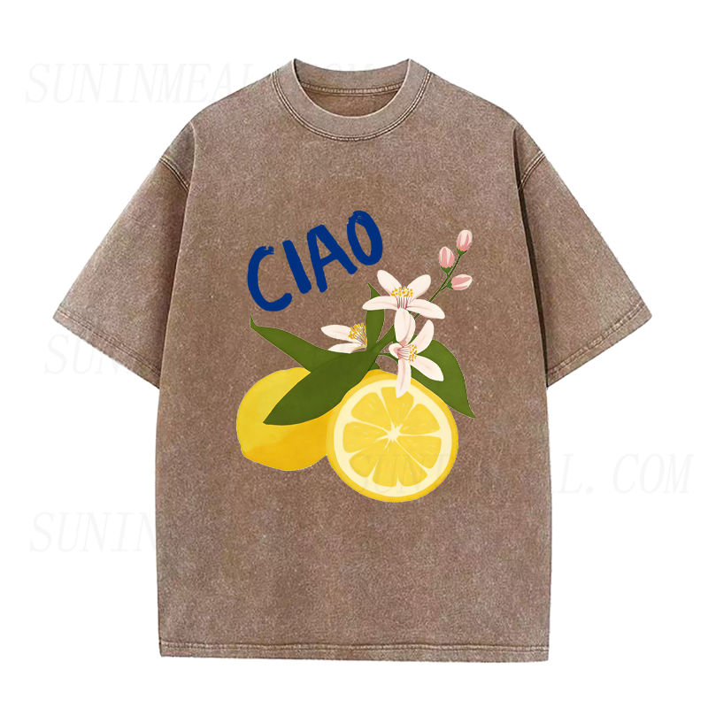 Ciao Summer Lemon Unisex Tee