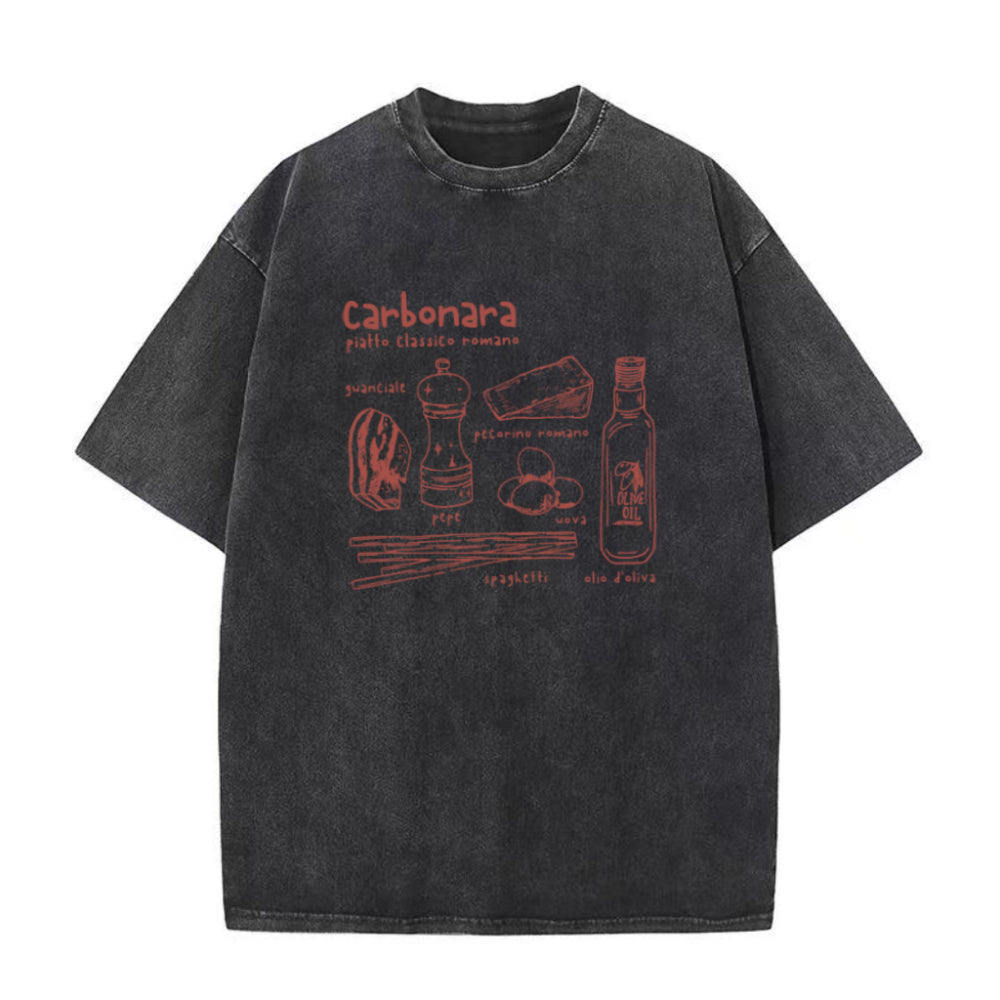 Carbonara Roma Pasta Unisex Tee