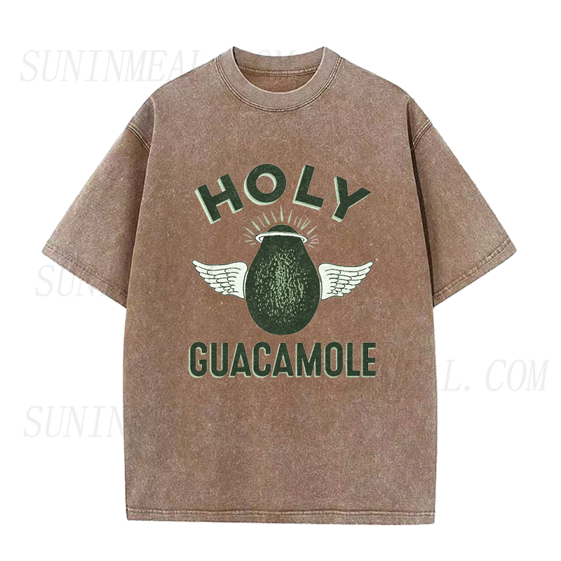 Holy Guacamole Avocado Angel Unisex Tee