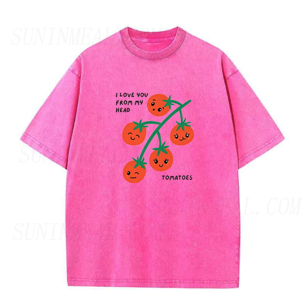 I Love You From My Head Tomatoes Unisex Tee