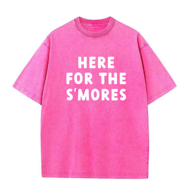Here For The S'Mores Unisex Tee