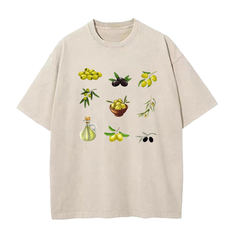 Mediterranean Olive Oil Unisex Tee