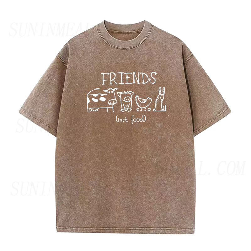 Friends Not Food Unisex Tee