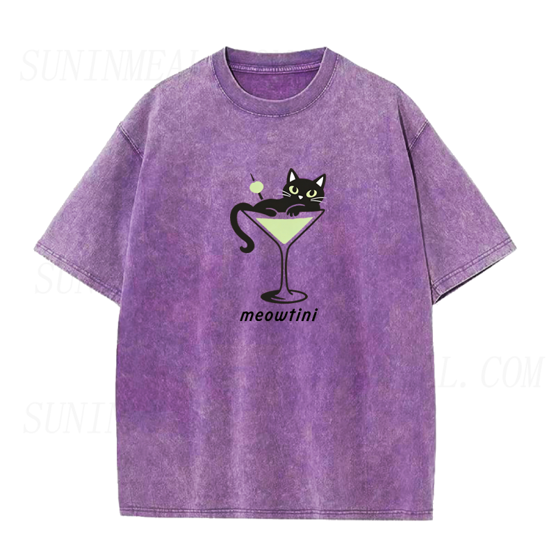 Meowtini Unisex Tee